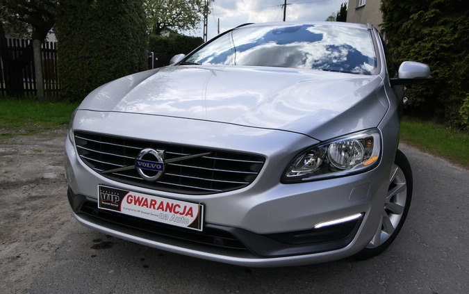 Volvo V60 cena 42999 przebieg: 210000, rok produkcji 2013 z Orzesze małe 562